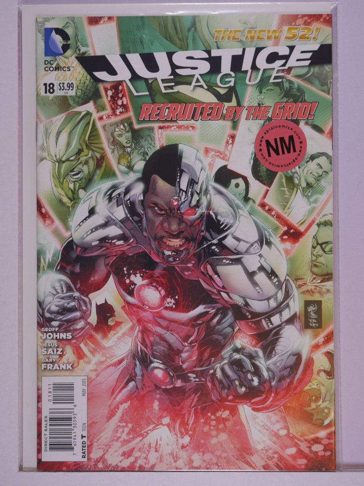 JUSTICE LEAGUE NEW 52 (2011) Volume 1: # 0018 NM