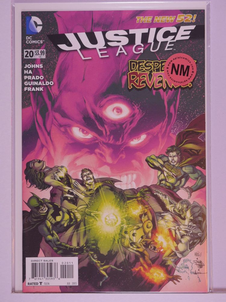 JUSTICE LEAGUE NEW 52 (2011) Volume 1: # 0020 NM