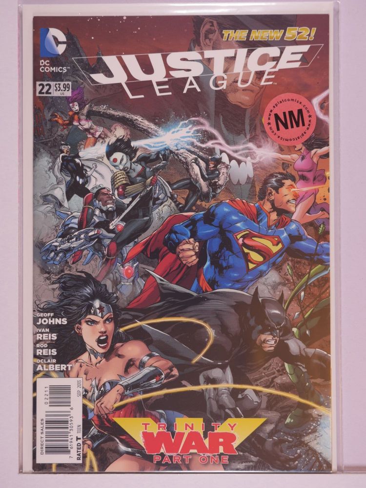 JUSTICE LEAGUE NEW 52 (2011) Volume 1: # 0022 NM