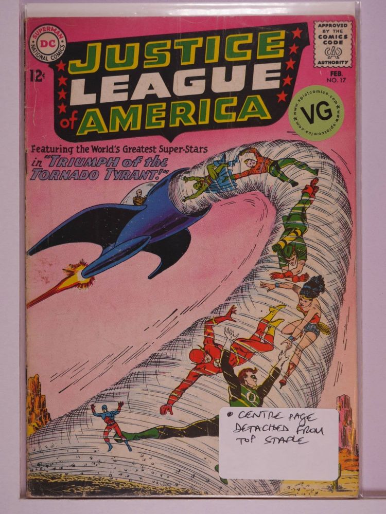 JUSTICE LEAGUE OF AMERICA (1960) Volume 1: # 0017 VG