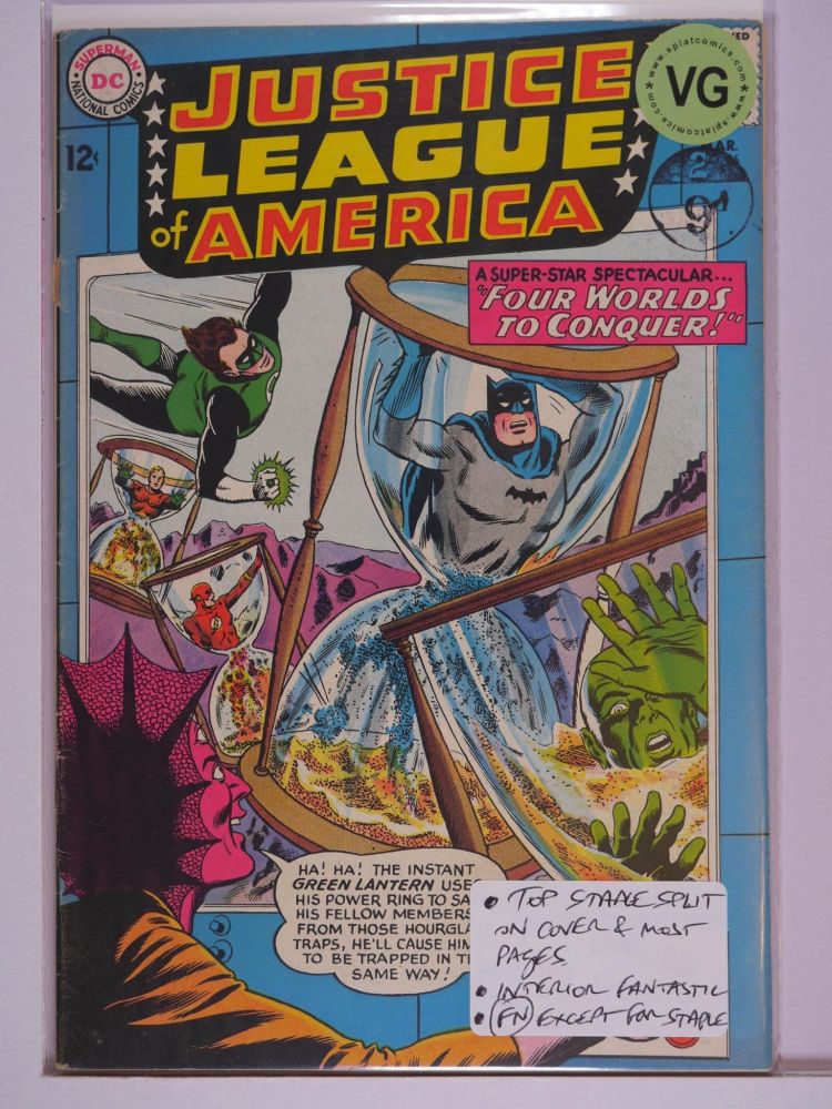 JUSTICE LEAGUE OF AMERICA (1960) Volume 1: # 0026 VG