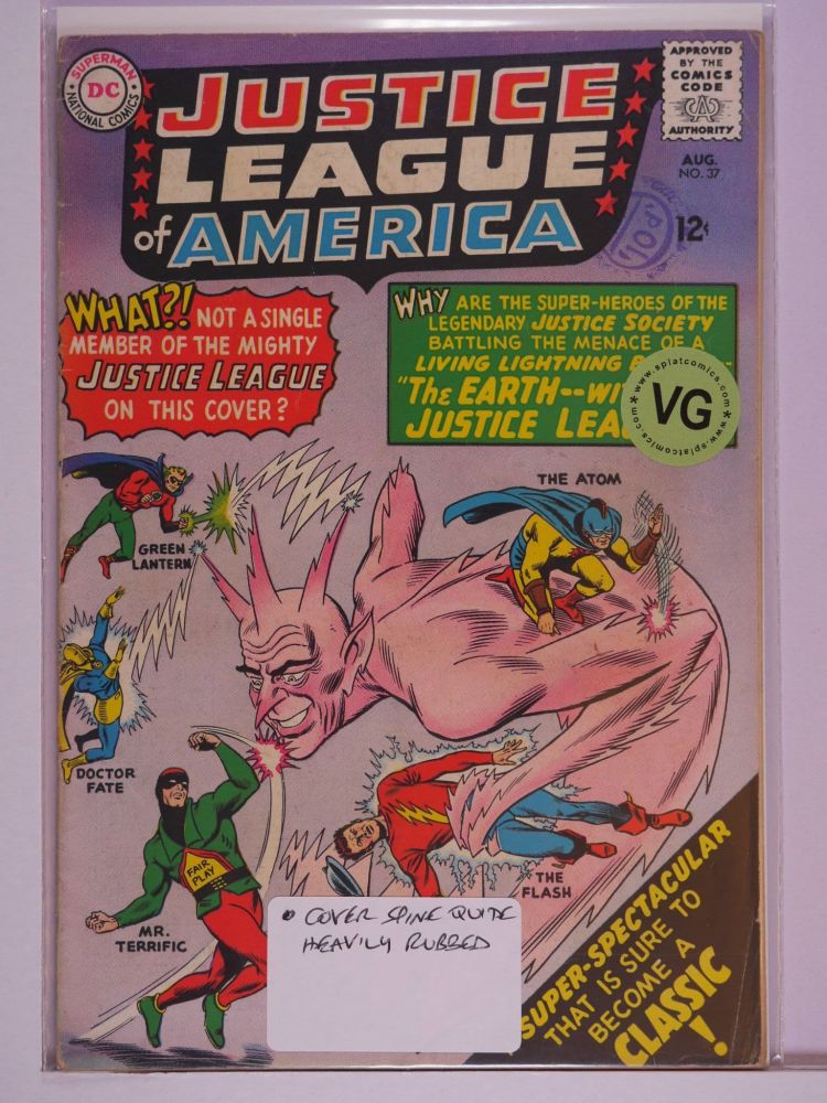 JUSTICE LEAGUE OF AMERICA (1960) Volume 1: # 0037 VG