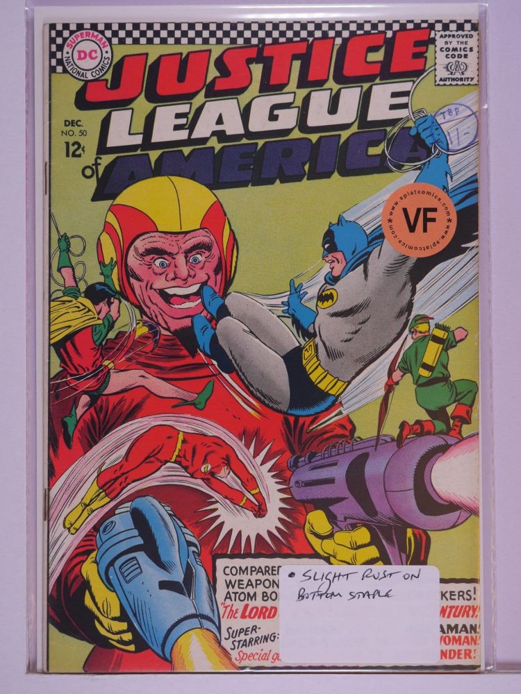 JUSTICE LEAGUE OF AMERICA (1960) Volume 1: # 0050 VF