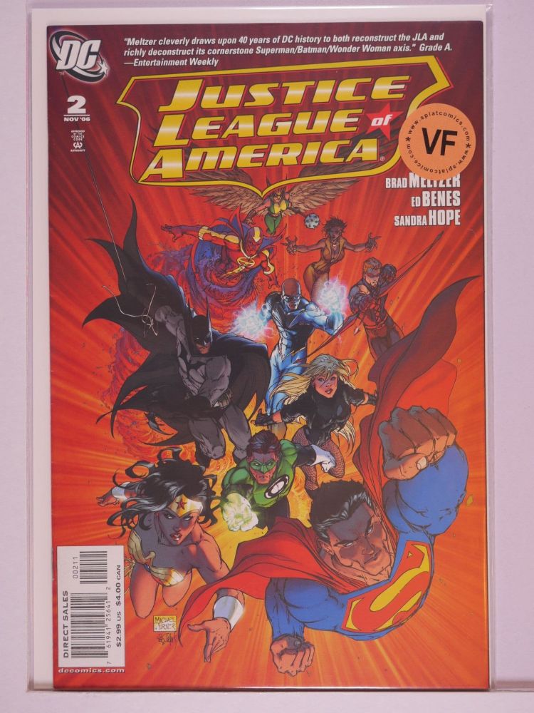 JUSTICE LEAGUE OF AMERICA (2006) Volume 2: # 0002 VF