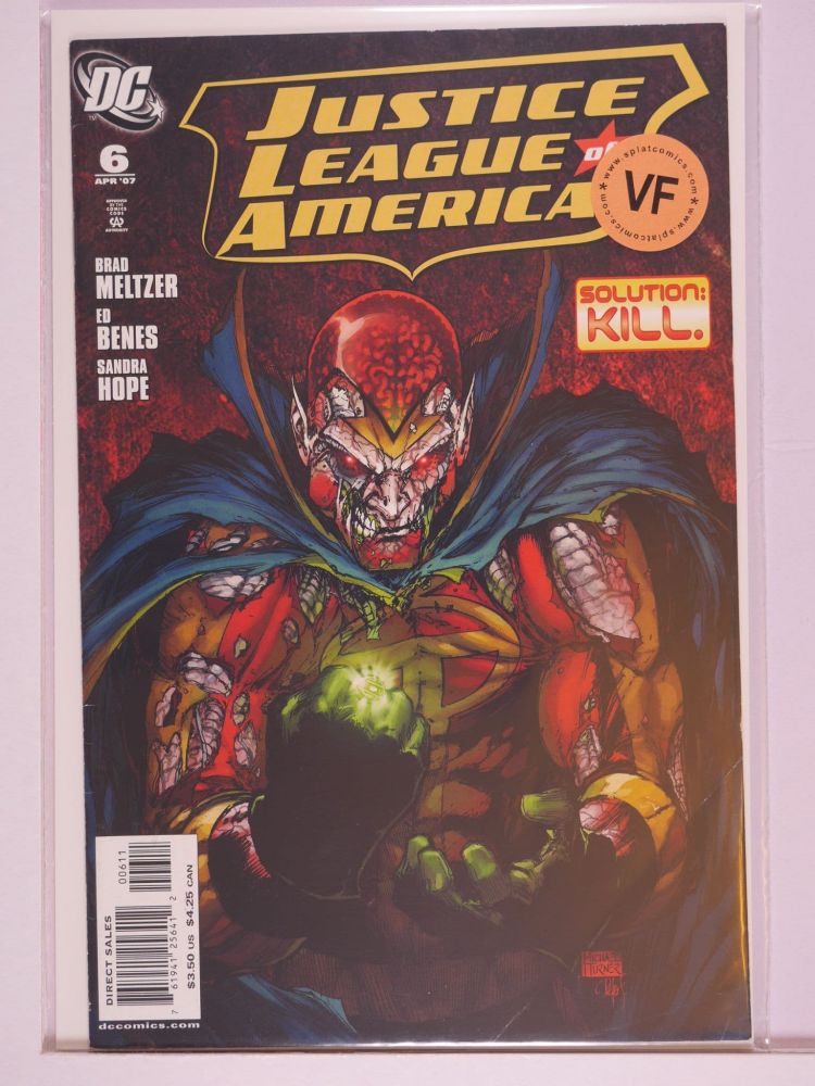 JUSTICE LEAGUE OF AMERICA (2006) Volume 2: # 0006 VF