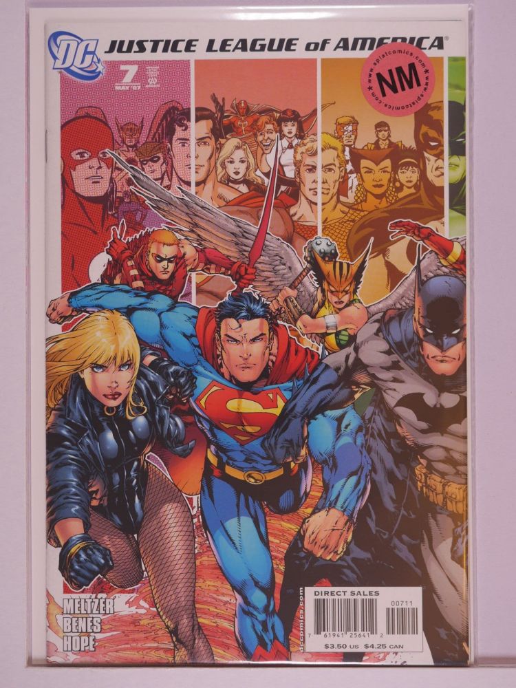 JUSTICE LEAGUE OF AMERICA (2006) Volume 2: # 0007 NM DIPTYCH COVER LEFT SUPERMAN VARIANT