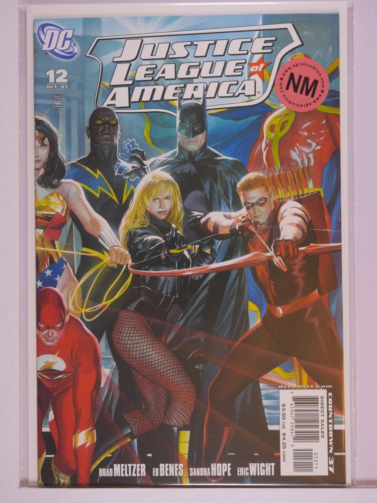 JUSTICE LEAGUE OF AMERICA (2006) Volume 2: # 0012 NM DIPTYCH COVER RIGHT BATMAN VARIANT