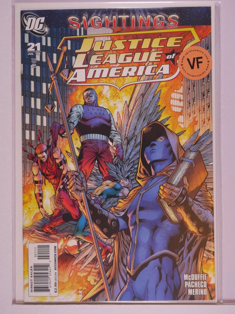 JUSTICE LEAGUE OF AMERICA (2006) Volume 2: # 0021 VF