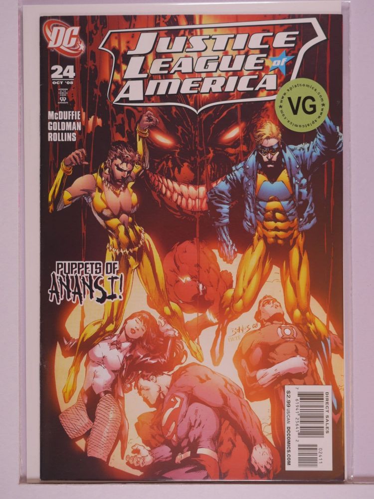 JUSTICE LEAGUE OF AMERICA (2006) Volume 2: # 0024 VG