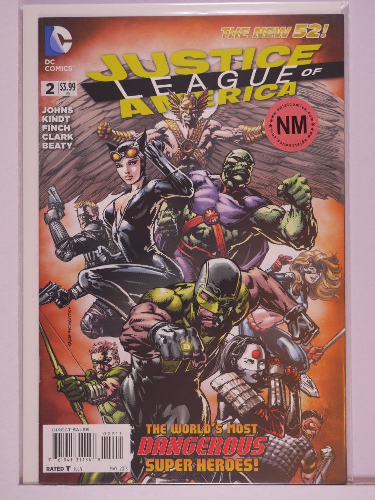 JUSTICE LEAGUE OF AMERICA (2013) Volume 3: # 0002 NM NEW 52