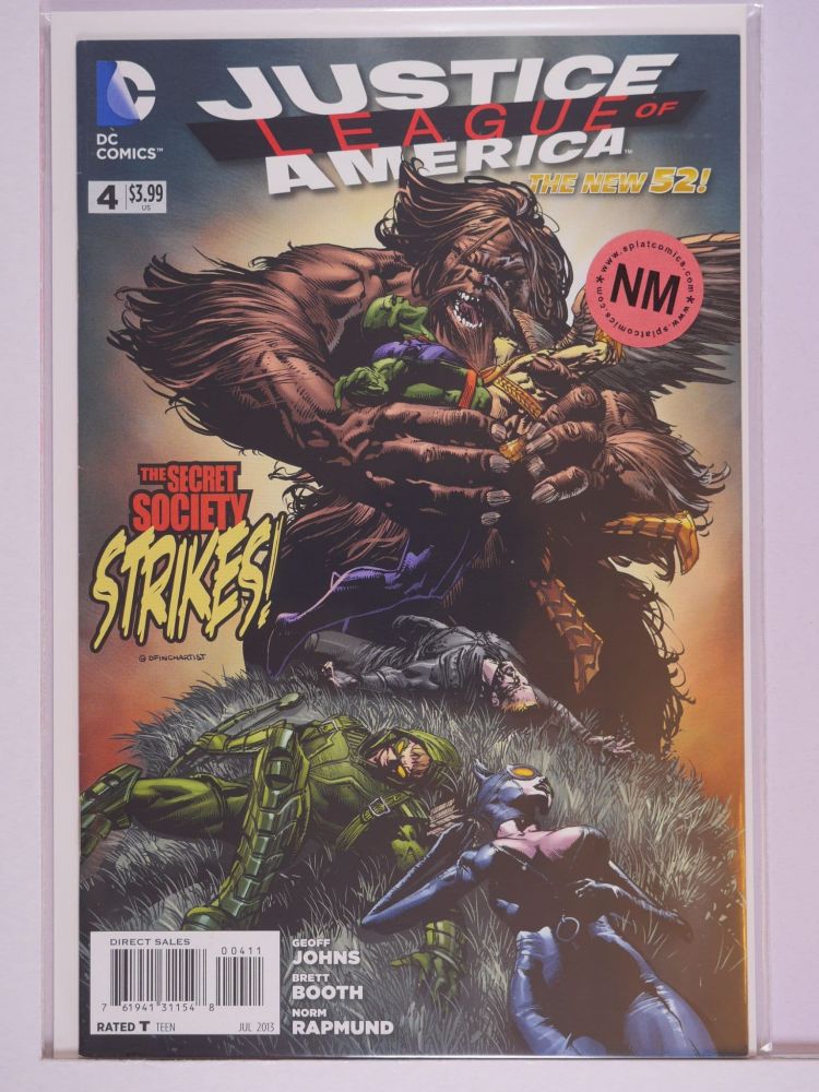 JUSTICE LEAGUE OF AMERICA (2013) Volume 3: # 0004 NM NEW 52