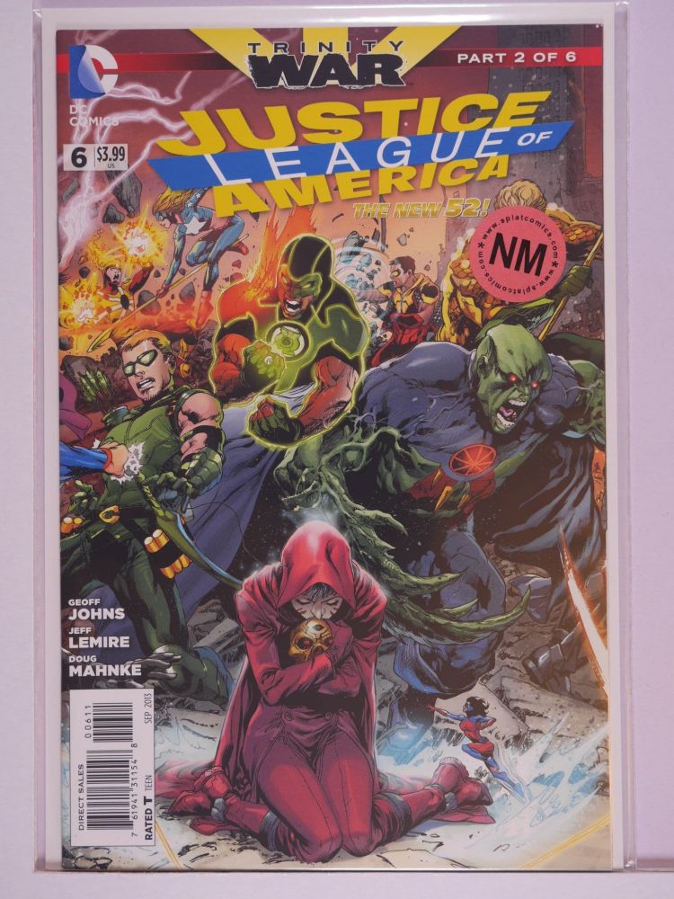 JUSTICE LEAGUE OF AMERICA (2013) Volume 3: # 0006 NM NEW 52