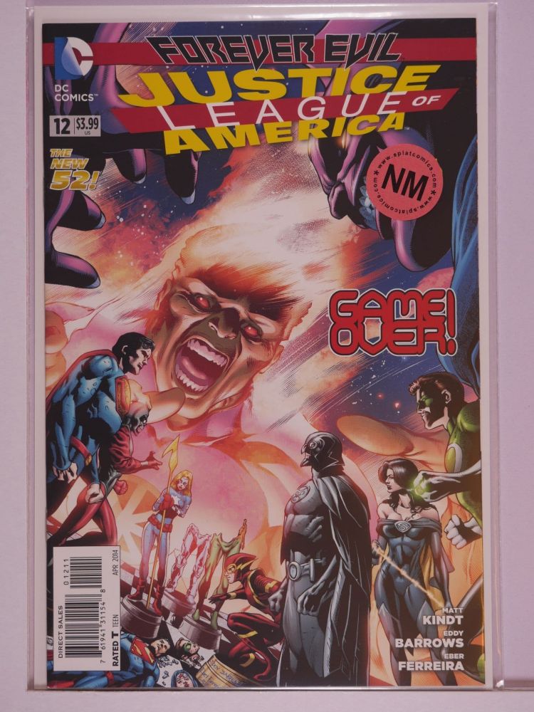 JUSTICE LEAGUE OF AMERICA (2013) Volume 3: # 0012 NM NEW 52