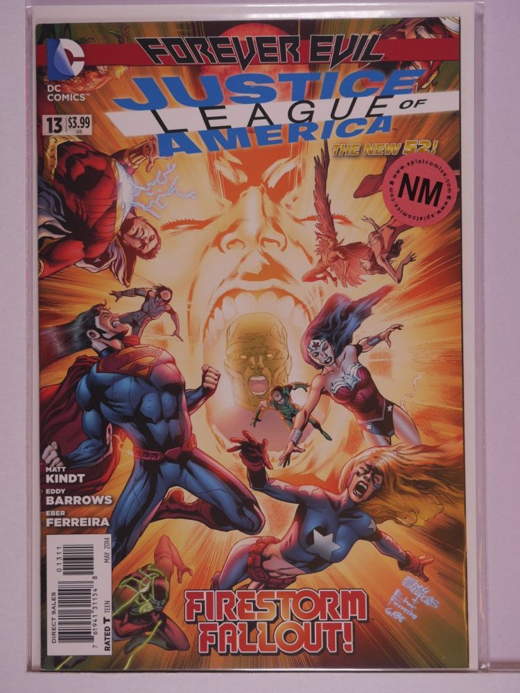 JUSTICE LEAGUE OF AMERICA (2013) Volume 3: # 0013 NM NEW 52