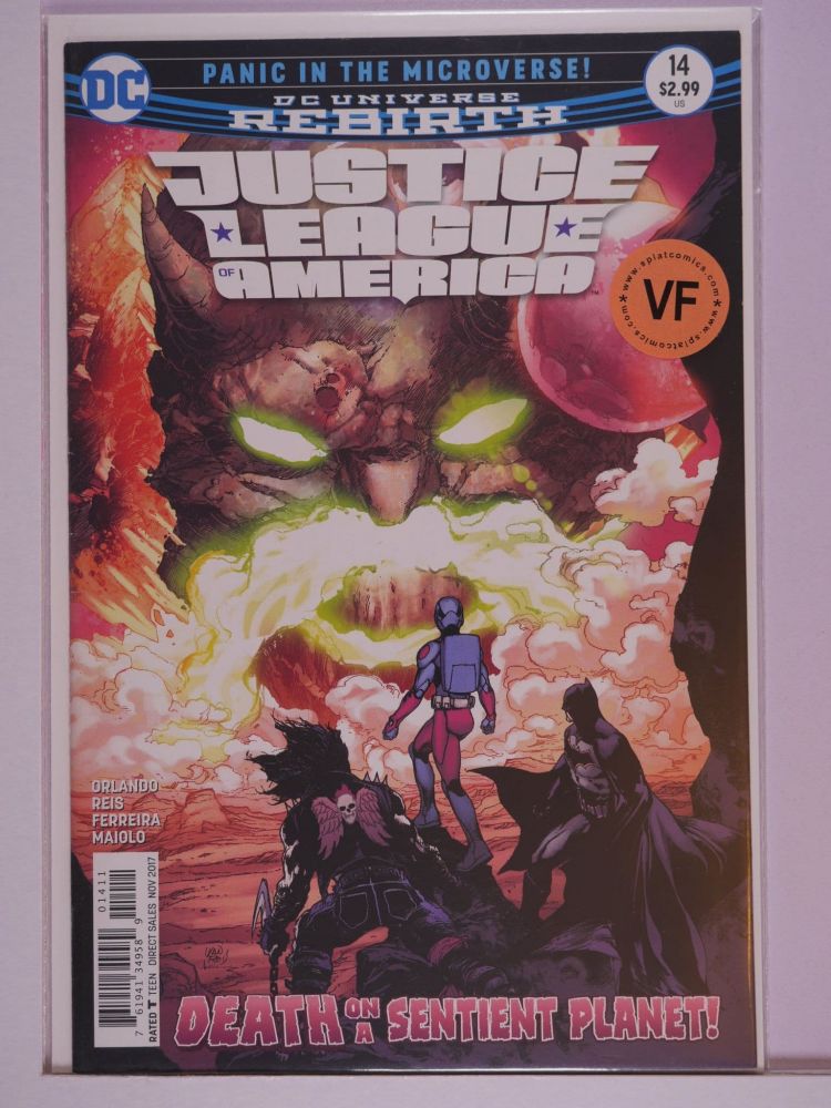 JUSTICE LEAGUE OF AMERICA (2017) Volume 5: # 0014 VF