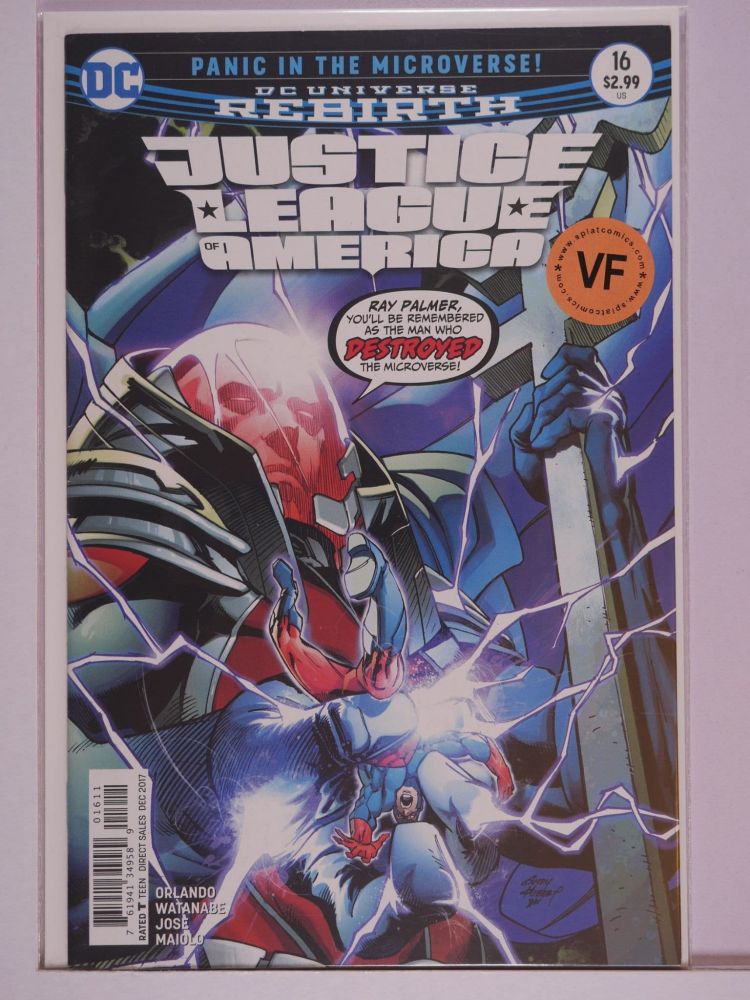 JUSTICE LEAGUE OF AMERICA (2017) Volume 5: # 0016 VF