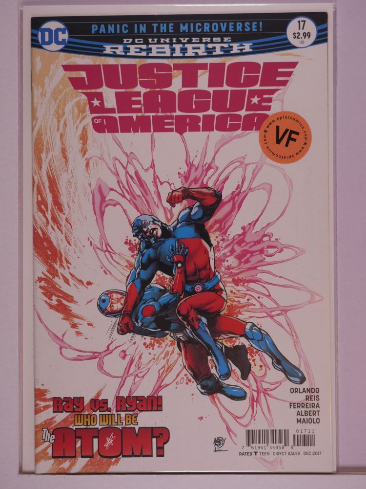 JUSTICE LEAGUE OF AMERICA (2017) Volume 5: # 0017 VF