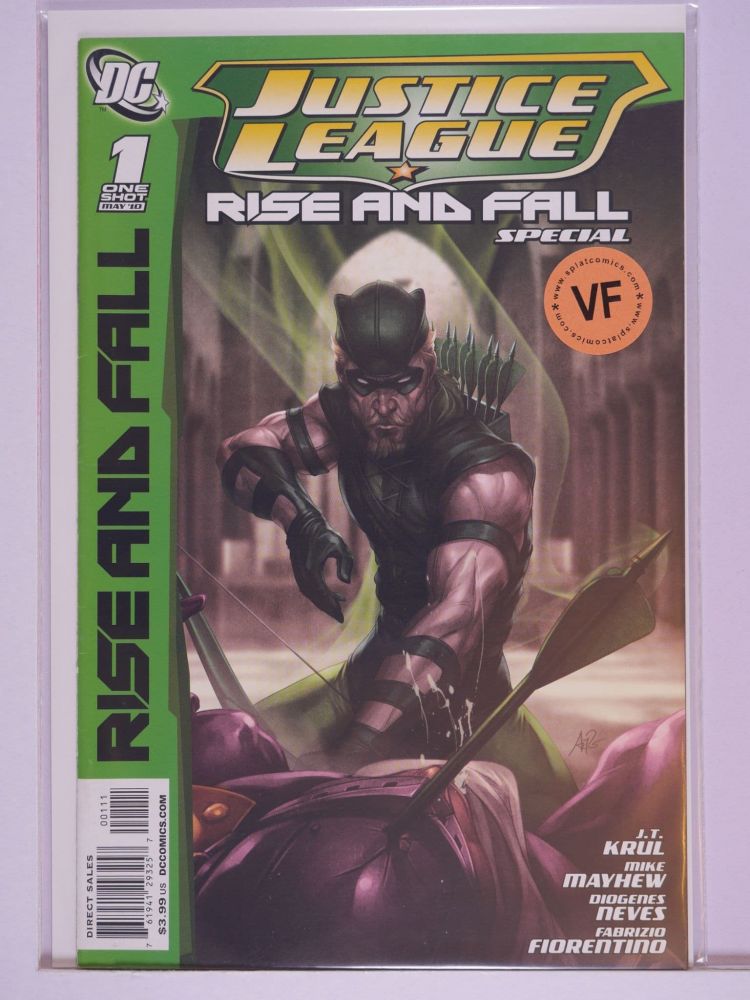 JUSTICE LEAGUE RISE AND FALL SPECIAL (2010) Volume 1: # 0001 VF