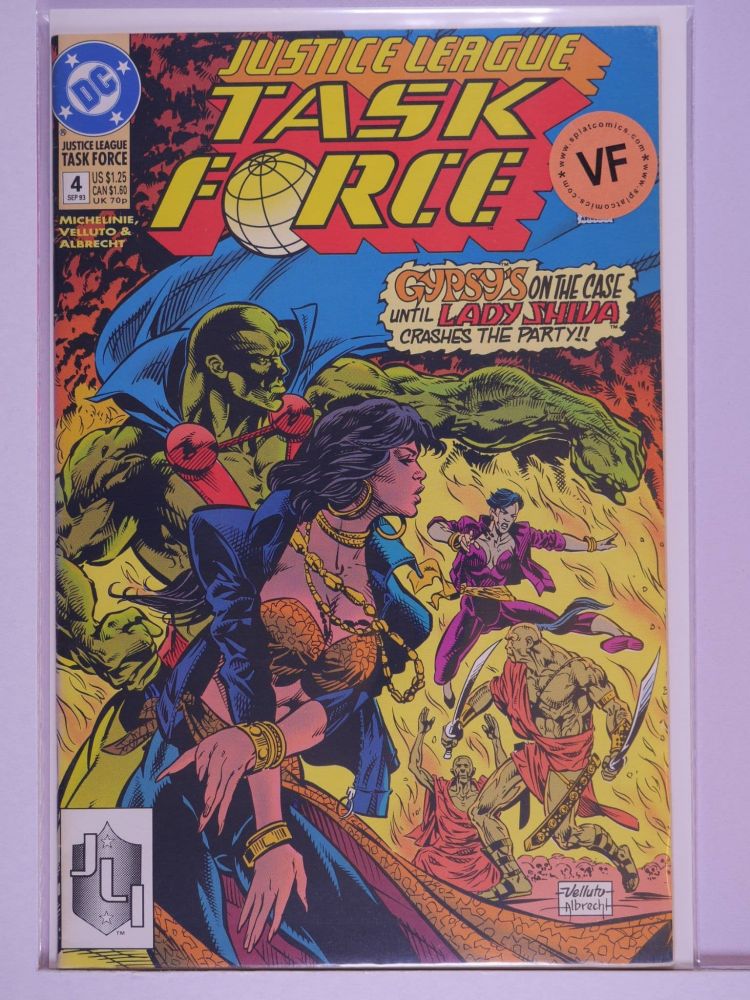 JUSTICE LEAGUE TASK FORCE (1993) Volume 1: # 0004 VF