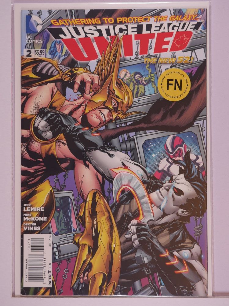 JUSTICE LEAGUE UNITED NEW 52 (2011) Volume 1: # 0002 FN