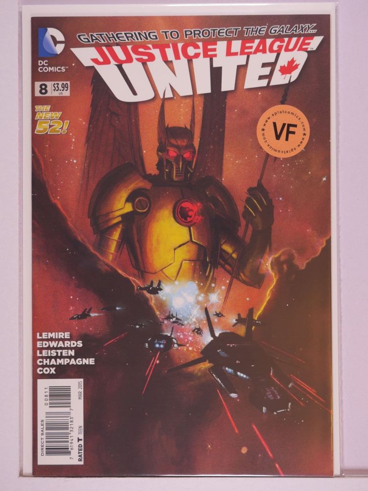 JUSTICE LEAGUE UNITED NEW 52 (2011) Volume 1: # 0008 VF