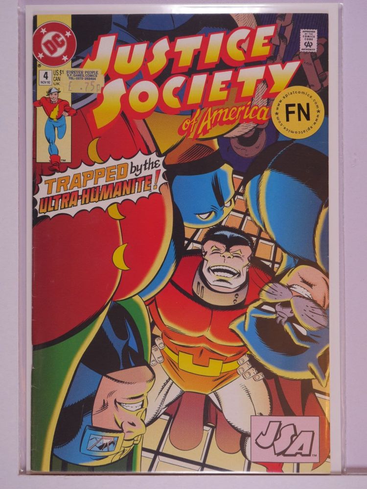 JUSTICE SOCIETY OF AMERICA (1992) Volume 2: # 0004 FN