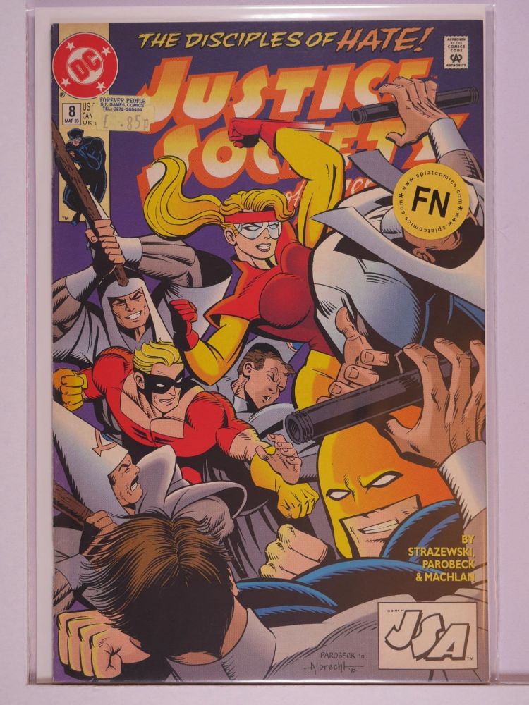 JUSTICE SOCIETY OF AMERICA (1992) Volume 2: # 0008 FN