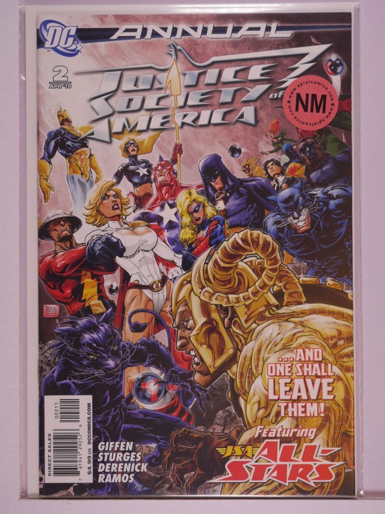 JUSTICE SOCIETY OF AMERICA ANNUAL (2007) Volume 3: # 0002 NM