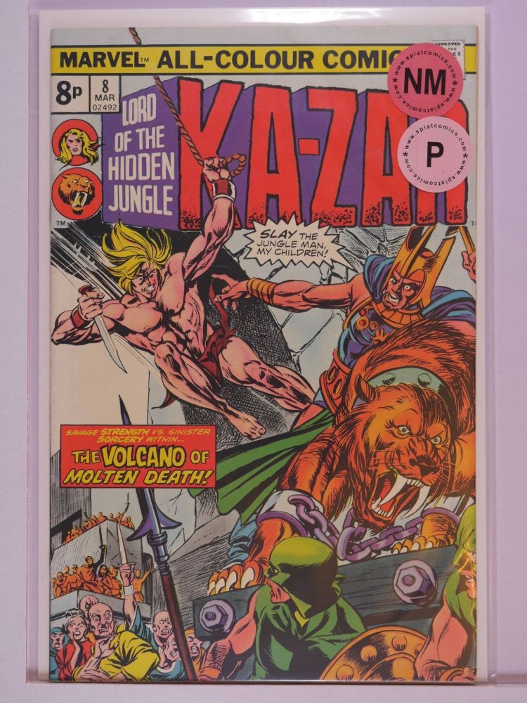 KAZAR (1974) Volume 2: # 0008 NM PENCE