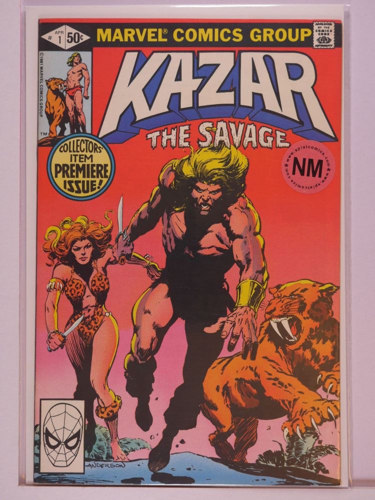 KAZAR THE SAVAGE (1981) Volume 1: # 0001 NM