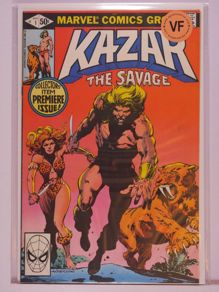 KAZAR THE SAVAGE (1981) Volume 1: # 0001 VF