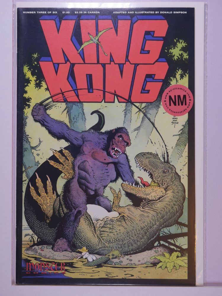 KING KONG (1991) Volume 1: # 0003 NM
