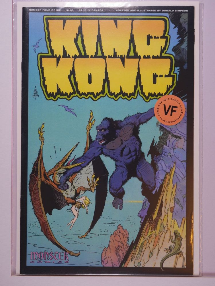 KING KONG (1991) Volume 1: # 0004 VF