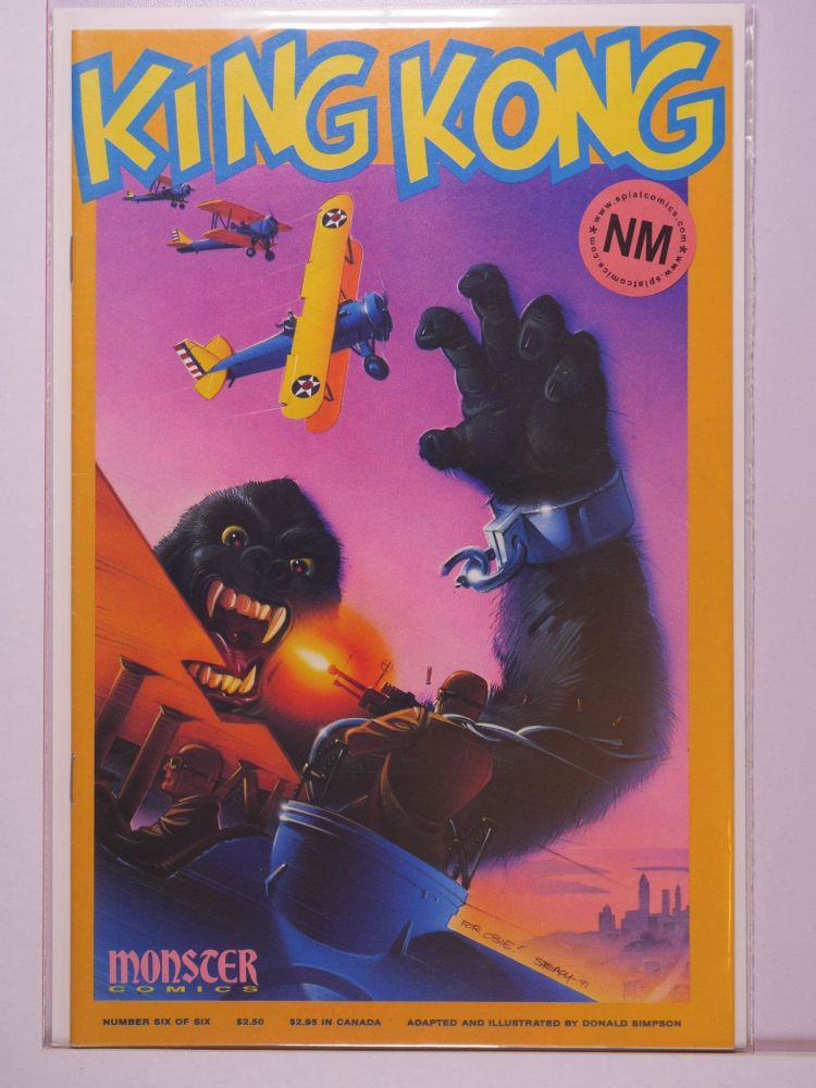 KING KONG (1991) Volume 1: # 0006 NM