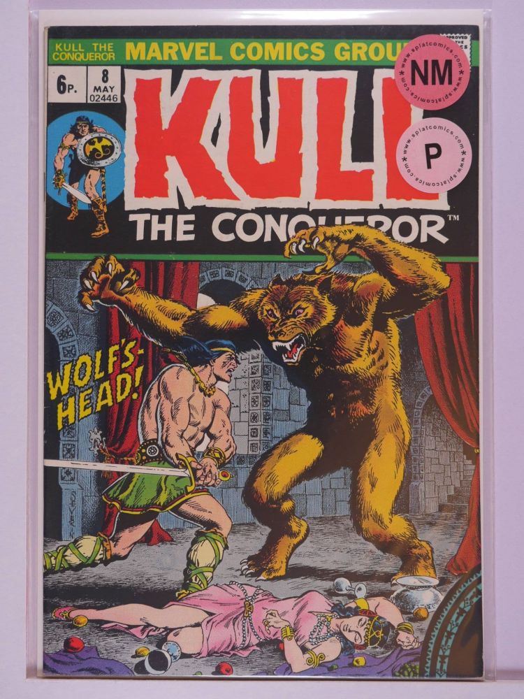 KULL THE CONQUEROR (1971) Volume 1: # 0008 NM PENCE