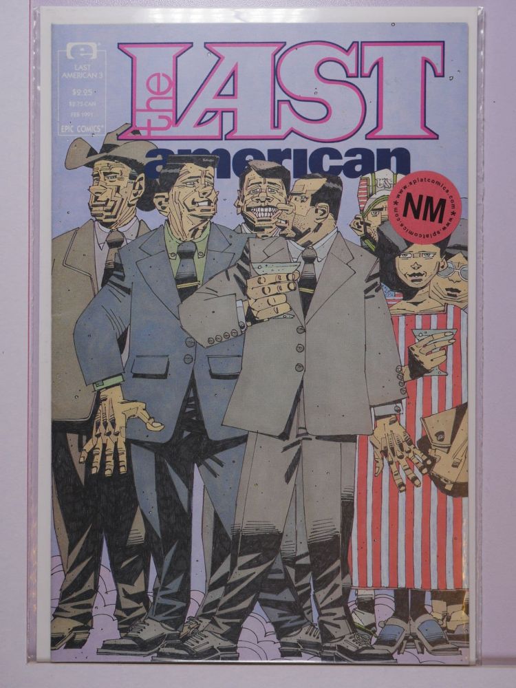LAST AMERICAN (1990) Volume 1: # 0003 NM