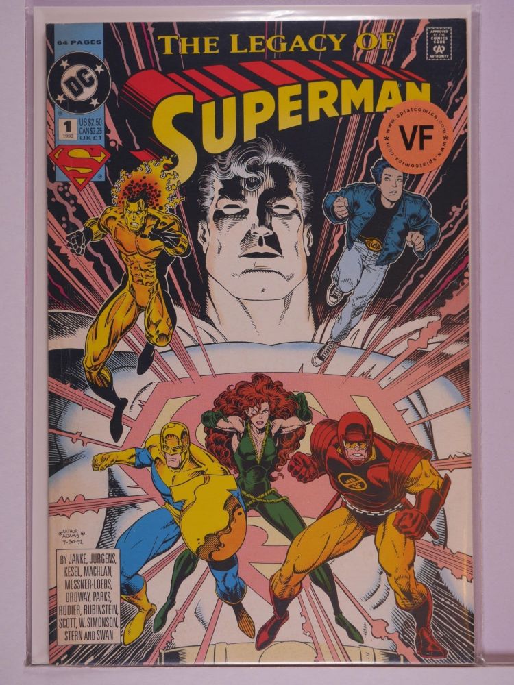 LEGACY OF SUPERMAN (1993) Volume 1: # 0001 VF