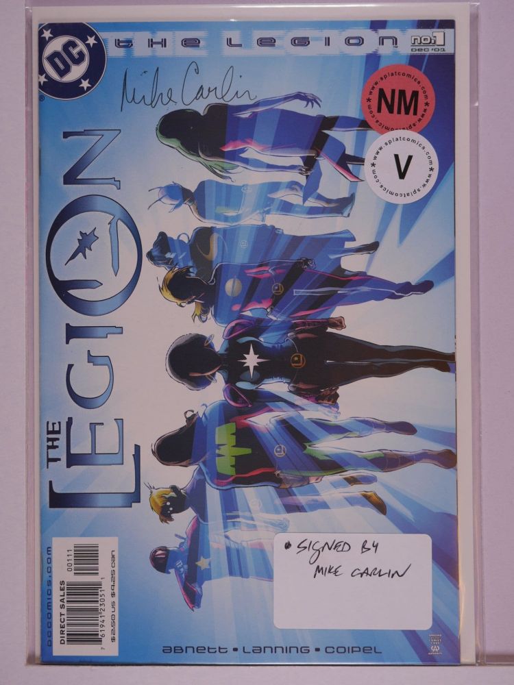 LEGION (2001) Volume 1: # 0001 NM SIGNED BY MIKE CARLIN