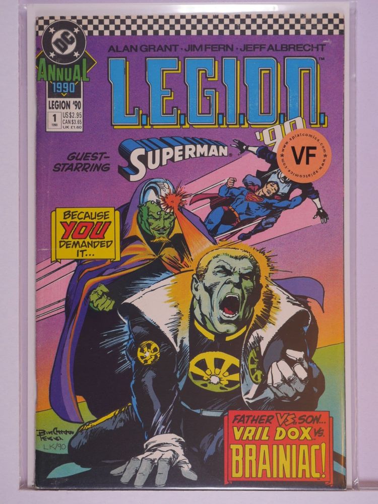 LEGION ANNUAL (1989) Volume 1: # 0001 VF