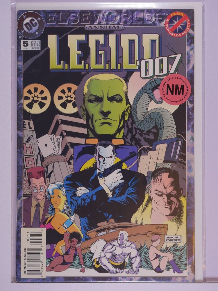 LEGION ANNUAL (1989) Volume 1: # 0005 NM