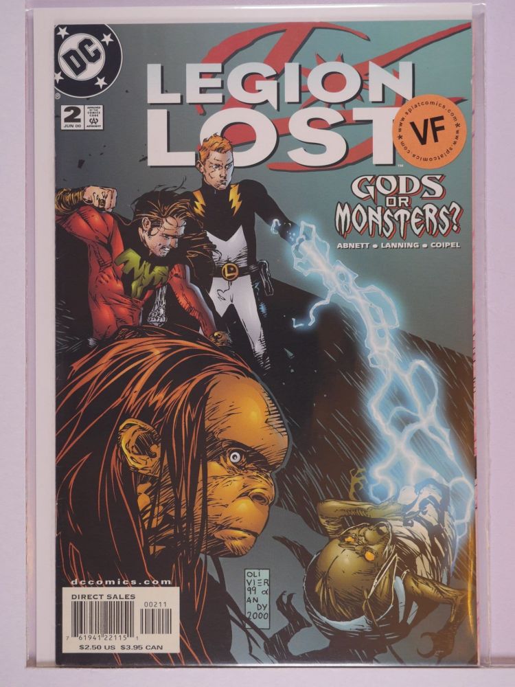 LEGION LOST (2000) Volume 1: # 0002 VF