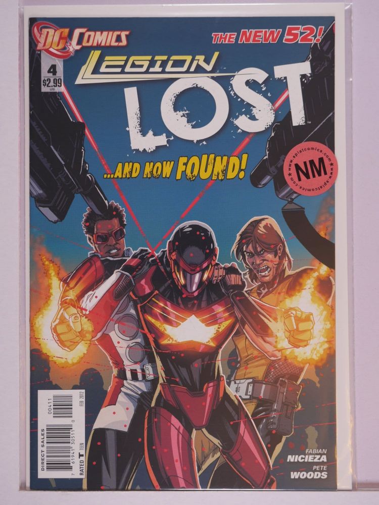LEGION LOST NEW 52 (2011) Volume 1: # 0004 NM