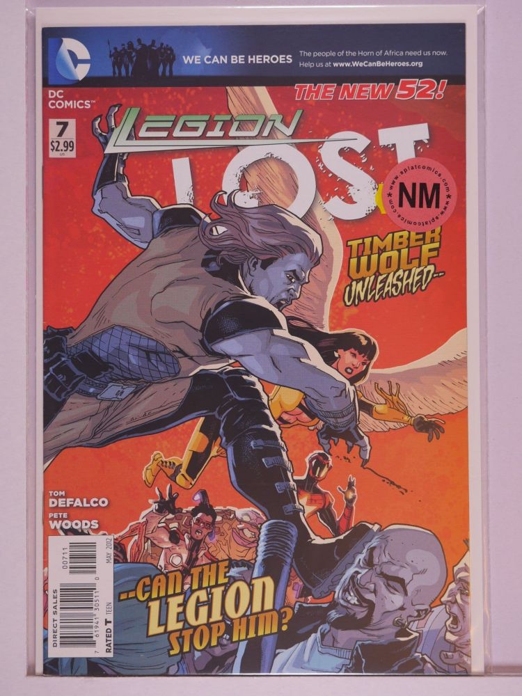 LEGION LOST NEW 52 (2011) Volume 1: # 0007 NM