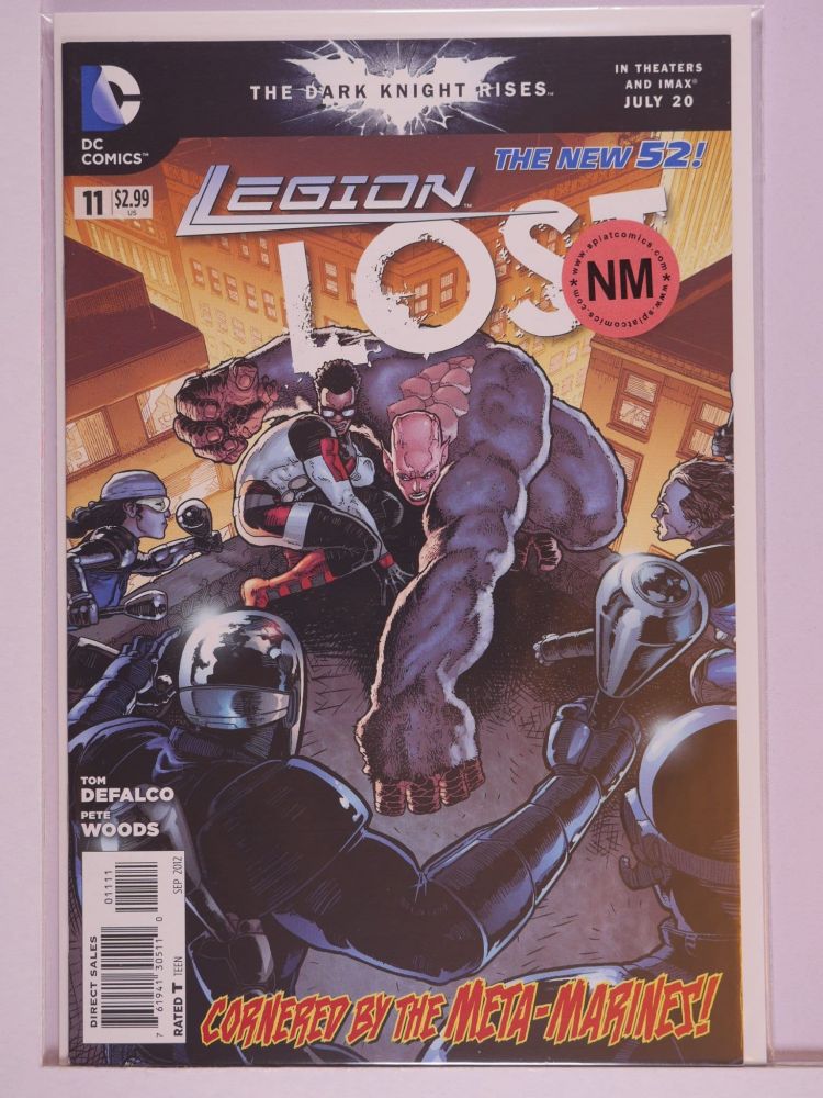 LEGION LOST NEW 52 (2011) Volume 1: # 0011 NM