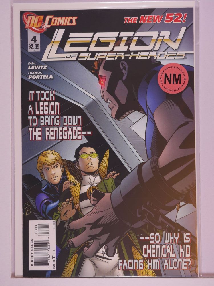 LEGION OF SUPER-HEROES NEW 52 (2011) Volume 1: # 0004 NM