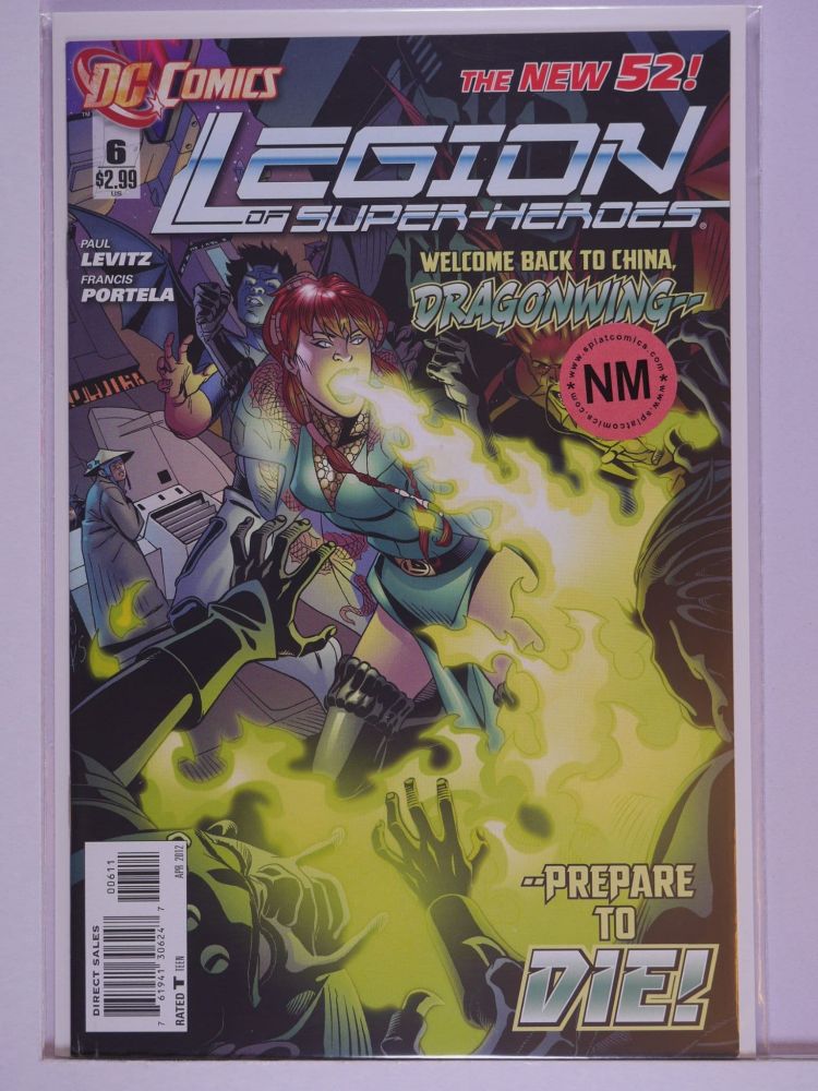 LEGION OF SUPER-HEROES NEW 52 (2011) Volume 1: # 0006 NM