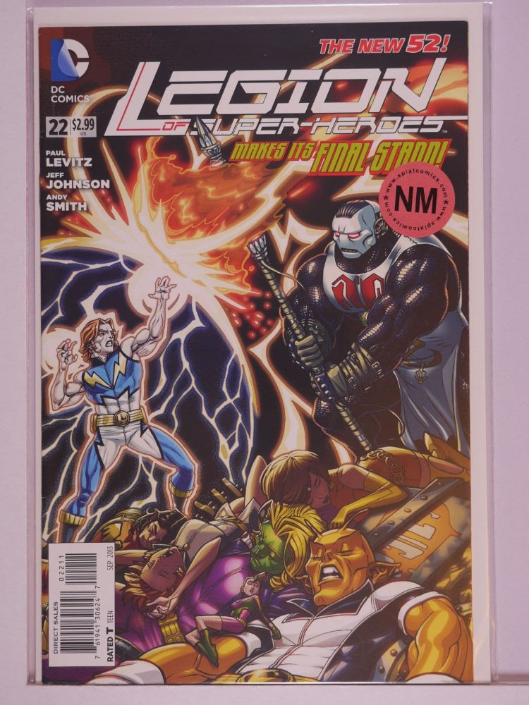 LEGION OF SUPER-HEROES NEW 52 (2011) Volume 1: # 0022 NM
