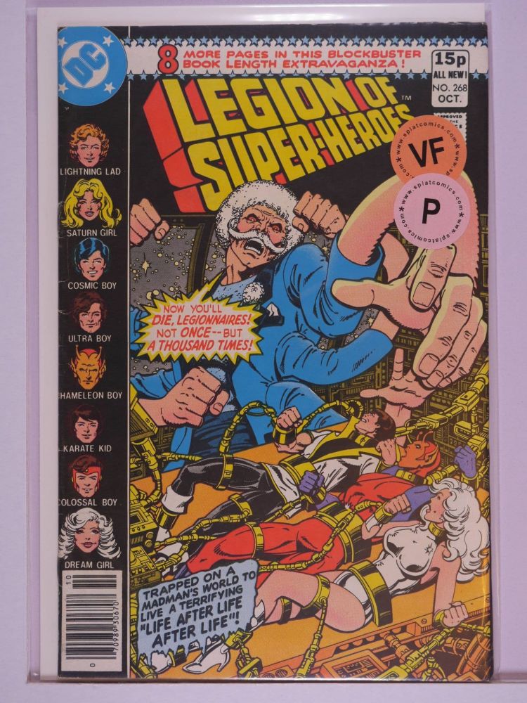 LEGION OF SUPERHEROES (1980) Volume 1: # 0268 VF PENCE
