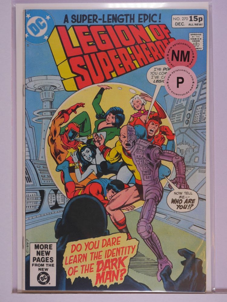 LEGION OF SUPERHEROES (1980) Volume 1: # 0270 NM PENCE