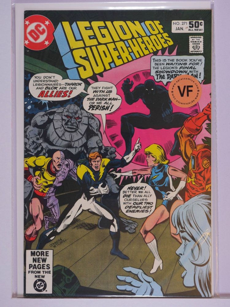 LEGION OF SUPERHEROES (1980) Volume 1: # 0271 VF